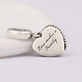Love Makes A Family Dangle Bracelet Charm