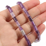 5x8mm Round Agates Jaspers Tube Beads 15 Inch