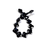 14Pcs Natural Stone Beads Semi-precious Flower Loose Beads DIY Jewelry