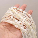 Mother Of Pearl Shell Beads Irregular Loose Beads For Jewelry Making