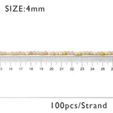 Sun Stone Natural Stone Beads Round Ball 4-12mm Loose Beads for Jewelry