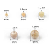 Sun Stone Natural Stone Beads Round Ball 4-12mm Loose Beads for Jewelry