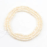 2.5-3mm Freshwater Pearl Beads Round Pearls Jewelry Making DIY 15''
