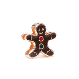 10Pcs 10mm Christmas Charm Slide Beads Fits Mesh Bracelet Making
