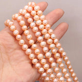 Freshwater Pearl Beads Potato Shape Loose Beads 7-8mm