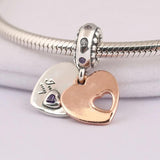 Women Bracelet Bangle Dangle Bead Charm DIY Jewelry