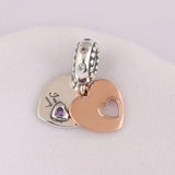 Women Bracelet Bangle Dangle Bead Charm DIY Jewelry