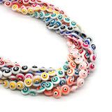 9mm Shell Round Double-sided Eye Beads DIY Jewelry Devil's Eye