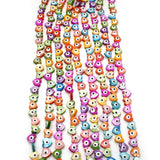 Natural Shell Heart Eye Beads 8mm DIY Jewelry