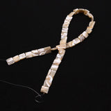 Square Sea Shell Beads for Charm Jewelry Making