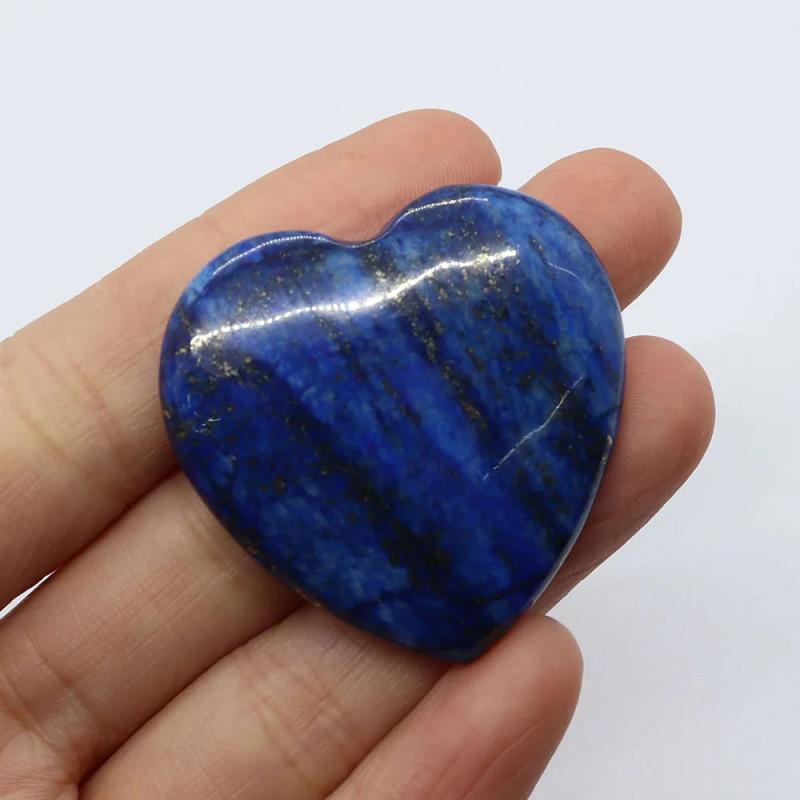 Natural Stone Peach Heart Loose Bead for DIY Jewelry