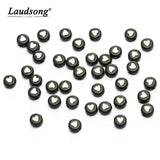 4X7MM Acrylic Heart Pattern Loose Beads for DIY Child Jewelry Making