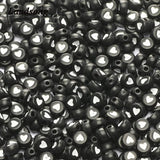 4X7MM Acrylic Heart Pattern Loose Beads for DIY Child Jewelry Making