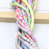6mm Flat Round Polymer Clay Beads for Jewelry Making DIY Bracelet