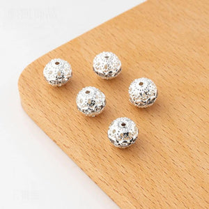 10pcs 10mm Crystal Rondelles Balls Charm Spacer Beads DIY Bracelet Accesso