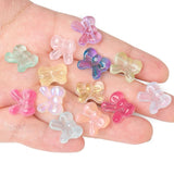 20pcs Bow Tie Shape Czech Glass Lampwork Beads 16x14mm