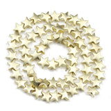 Matte Rose Hematite Star Beads for Jewelry Making DIY