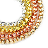 Hematite Stone Silver Gear Spacer Beads 5mm