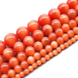 Red Cat Eye Beads 4/6/8/10/12MM Glass String Loose Space Opal DIY Charm Beads