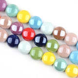15mm Ceramic Spacer Beads for Jewelry Making DIY Bracelet Earrings