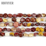 Egg Yolk Stone Smooth Gravel Spacer Beads 4mm~6mm for Jewelry Making
