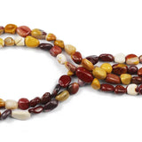Egg Yolk Stone Smooth Gravel Spacer Beads 4mm~6mm for Jewelry Making