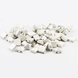 6MM Hematite Matte Square Pyramid Spacer Beads