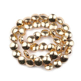 8mm Hematite Flat Round Spacers Beads for DIY Bracelets