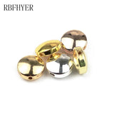 8mm Hematite Flat Round Spacers Beads for DIY Bracelets