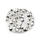 8mm Hematite Flat Round Spacers Beads for DIY Bracelets