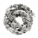 Rutilated Irregular Crystal Gravel Beads for Jewelry Making
