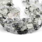 Rutilated Irregular Crystal Gravel Beads for Jewelry Making