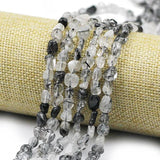 Rutilated Irregular Crystal Gravel Beads for Jewelry Making
