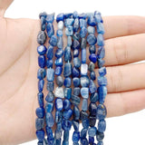 Irregular Gravel Apatite Charm Spacer Beads For DIY Jewelry Making