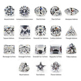 18-Piece Set 5A CZ Cubic Zirconia Stones in Various Shapes