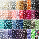 Olingart 8MM 50PCS/Lot Mixed Glass Pearls Beads DIY Jewelry Making