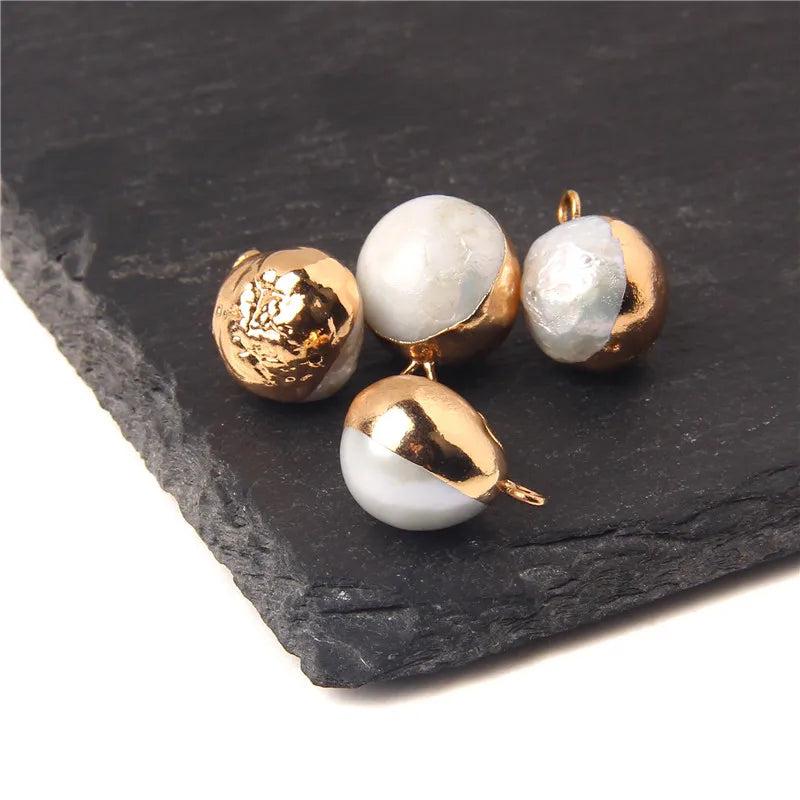 Baroque Pearl Pendant for Jewelry Making