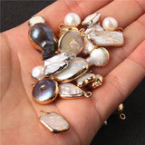 Baroque Pearl Pendant for Jewelry Making