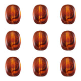 20pcs Amber Acrylic Beads Link Rings Spacer Jewelry Making Accessories