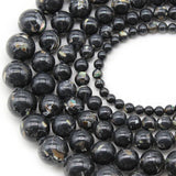 Shell Turquoise Round Beads 4/6/8/10/12mm for Jewelry Making 15''