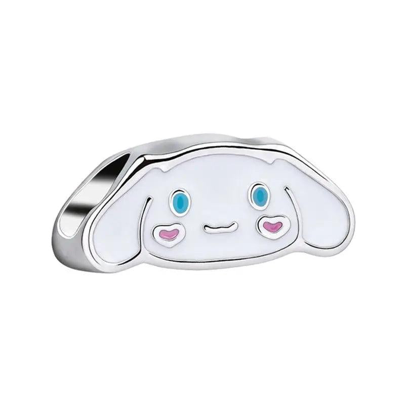 Cartoon Rabbit Star Bird Bead Pendant for DIY Jewelry Making