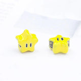 Cartoon Rabbit Star Bird Bead Pendant for DIY Jewelry Making