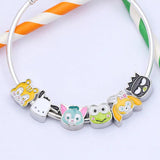 Cartoon Rabbit Star Bird Bead Pendant for DIY Jewelry Making