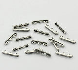 Silver Spacer Beads Sled 3 Holes 24x5mm (B22473)