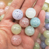Colorful Acrylic Round Ball Spacer Beads for Jewelry Making DIY 10mm