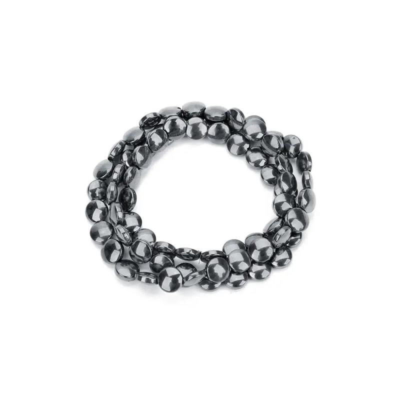 Hematite Beads 4/8mm 15inch Strand Natural Stone Hematites Loose Spacers DIY