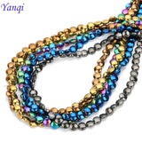Hematite Beads 4/8mm 15inch Strand Natural Stone Hematites Loose Spacers DIY