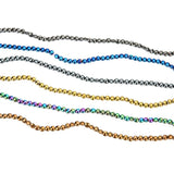 Hematite Beads 4/8mm 15inch Strand Natural Stone Hematites Loose Spacers DIY