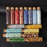 3-5MM Natural Quartz Stone Mini Glass Wishing Bottles