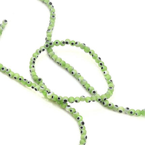 Colorful Evil Eyes Glass Loose Beads Jewelry Making DIY Accessories